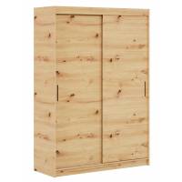 Szafa przesuwna 2-drzwiowa 100 cm INDIANA garderoba dąb artisan Szafa przesuwna 2-drzwiowa 100 cm INDIANA garderoba dąb artisan